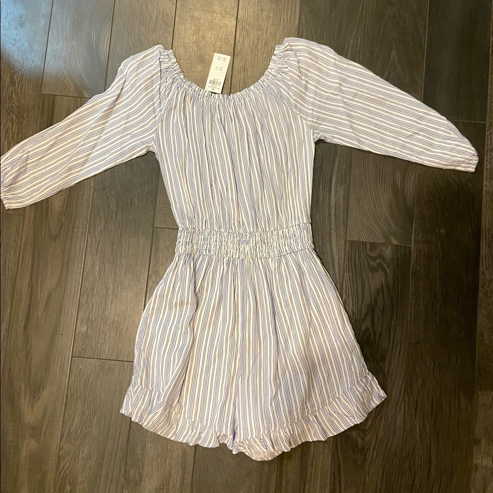 NWT! Hollister striped romper